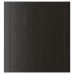 Дверь корпусной мебели IKEA HANVIKEN черно-коричневый 60x64 см (502.947.93)