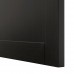 Дверцята корпусних меблів IKEA HANVIKEN чорно-коричневий 60x64 см (502.947.93)