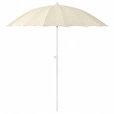 Зонт от солнца IKEA SAMSO бежевый 200 см (503.118.15)