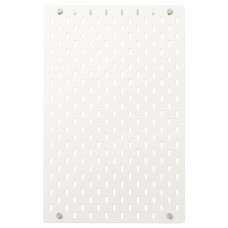 Настінна перфорована дошка IKEA SKADIS білий 36x56 см (503.208.05)