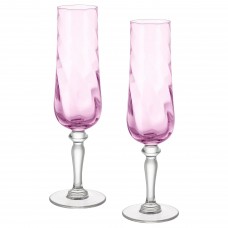 Бокал для шампанского IKEA KONUNGSLIG розовый 260 мл (503.429.87)