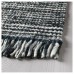 Ковер безворсовый IKEA KOPENHAMN ручная работа темно-серый 170x240 см (503.745.58)