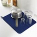 Килимок для сушіння посуду IKEA NYSKOLJD синій 44x36 см (503.872.59)