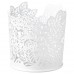 Підсвічник для свічки-таблетки IKEA SAMVERKA білий 8 см (503.887.15)