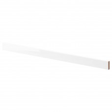 Карниз декоративний IKEA FORBATTRA глянцевий білий 221 см (503.974.80)