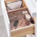 Набір коробок із кришкою IKEA GODMORGON 5 шт. димчастий 24x20x10 см (504.002.70)