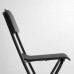 Барний розкладний стілець IKEA FRANKLIN чорний 63 см (504.064.65)