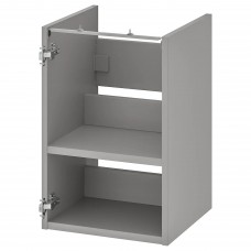 Шкафчик для умывальника IKEA ENHET серый 40x40x60 см (504.404.69)