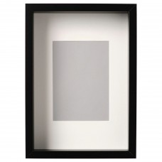 Рамка для фото IKEA SANNAHED чорний 21x30 см (504.449.57)