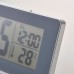 Годинник з термометром IKEA FILMIS сірий (504.467.44)