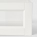 Шухляда з скляним фронтом IKEA KOMPLEMENT білий 75x35 см (504.470.17)
