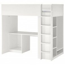 Каркас мебельной системы IKEA SMASTAD белый 90x200 см (504.540.36)