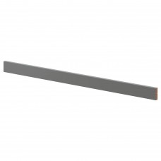 Карниз декоративний IKEA FORBATTRA скруглений темно-сірий 221 см (504.540.84)