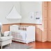 Ліжко для немовлят IKEA SMAGORA білий 60x120 см (504.612.30)