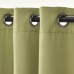 Світлонепроникні штори IKEA HILLEBORG світлий оливково-зелений 145x300 см (504.636.44)