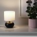 Настільна лампа IKEA TVARFOT чорний білий (504.675.24)