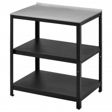 Стол - стелаж IKEA GRILLSKAR черный 86x61 см (504.714.46)