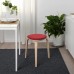 Подушка на стілець IKEA SUNNEA червоний 36x2.5 см (504.778.82)