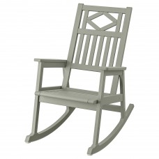 Кресло-качалка IKEA BONDHOLMEN серый (504.790.65)