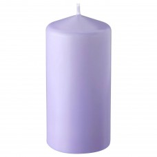 Неароматическая формовая свеча IKEA DAGLIGEN светло-фиолетовый 14 см (504.826.85)