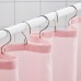 Штора для ванной IKEA VANNEAN светло-розовый 180x200 см (504.848.06)