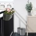 Ящик для квітів з тримачем IKEA VITLOK темно-сірий 56x20 см (504.851.65)