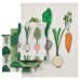 Полотенце кухонное IKEA TORVFLY зеленый 30x40 см (504.930.66)