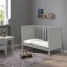 Кроватка детская IKEA SUNDVIK серый 60x120 см (504.940.75)
