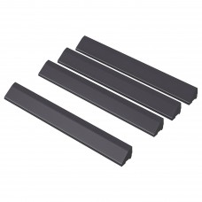 Кромка для підлоги IKEA RUNNEN темно-сірий 4 шт. (504.941.41)