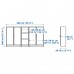 Стеллаж для книг IKEA BILLY / MORLIDEN березовый шпон 200x30x106 см (590.234.05)
