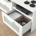 Комбинация мебели для TV IKEA BRIMNES белый 200x41x95 см (591.843.37)