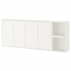 Комбінація настінних шаф IKEA EKET білий 175x25x70 см (591.892.12)