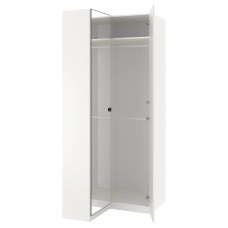 Кутовий гардероб IKEA PAX білий 111/88x236 см (592.183.42)