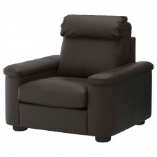 Кресло IKEA LIDHULT темно-коричневый (592.570.03)
