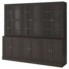 Комбінація меблів IKEA HAVSTA темно-коричневий 243x47x212 см (592.659.65)