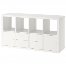 Стелаж IKEA KALLAX білий 77x147 см (592.783.07)