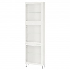 Комбінація шаф та стелажів IKEA BESTA білий 60x22x202 см (593.014.83)