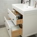 Набір меблів для ванної IKEA HEMNES / ODENSVIK білий 83 см (593.044.67)
