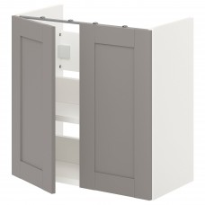Напольный кухонный шкаф IKEA ENHET белый 60x30x60 см (593.236.49)