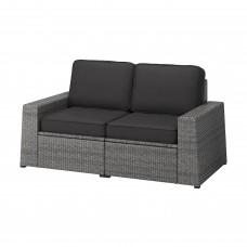 Модульний диван IKEA SOLLERON темно-сірий антрацит (593.263.08)