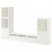 Комбинация шкафов под TV IKEA BESTA белый 300x42x193 см (593.307.96)