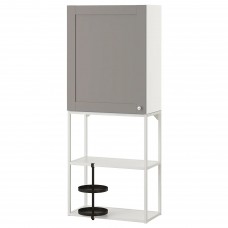 Комбинация шкафов и стеллажей IKEA ENHET белый 60x32x150 см (593.314.56)
