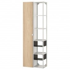 Комбинация шкафов и стеллажей IKEA ENHET белый 60x30x180 см (593.314.75)