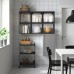 Комбинация шкафов и стеллажей IKEA ENHET антрацит 120x30x150 см (593.314.80)