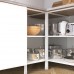 Кутова кухня IKEA ENHET білий (593.381.46)