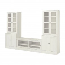 Комбинация шкафов под TV IKEA HAVSTA белый 322x47x212 см (593.861.99)