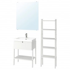 Комплект мебели для ванной IKEA VILTO / ODENSVIK белый 65x49x86 см (593.876.41)
