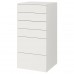 Комод з 6 шухлядами IKEA SMASTAD / PLATSA білий білий 60x57x123 см (593.876.55)