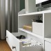 Комбінація шаф для TV IKEA HAUGA білий 277x46x116 см (593.884.38)