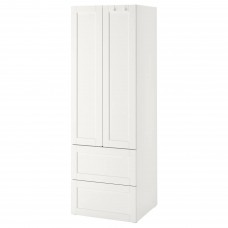 Гардероб IKEA SMASTAD білий 60x57x181 см (593.892.11)